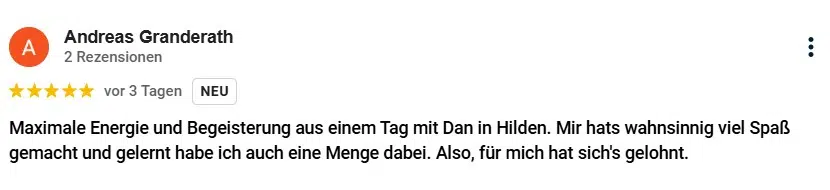 Rezension Andreas Granderath