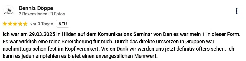 Rezension Dennis Döppe