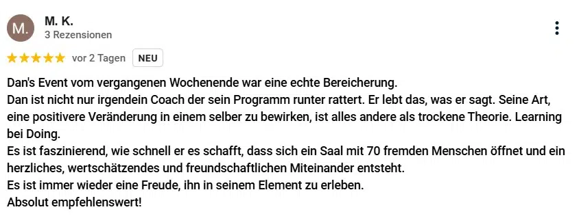 Rezension M.K.