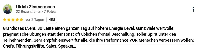 Rezension Ulrich Zimmermann