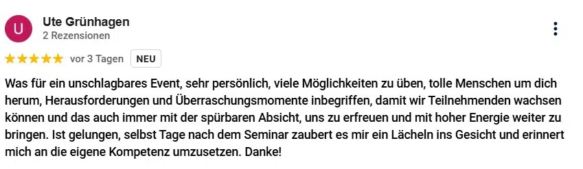 Rezension Ute Grünhagen