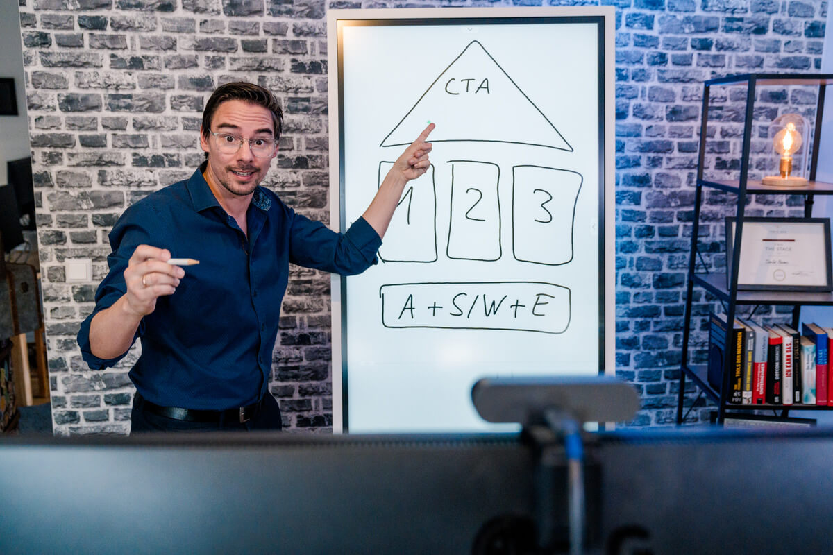 Dan Berlin am Flipchart